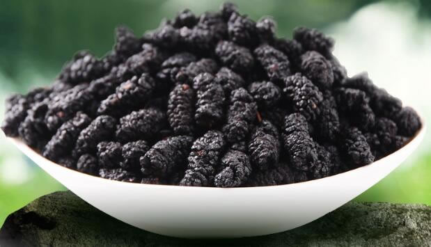 烘干后桑椹干 桑葚烘干機(jī)